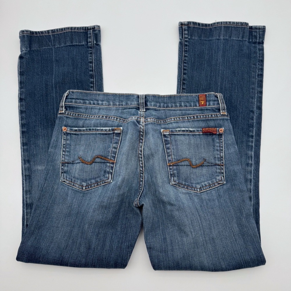 Vintage 7 For All Mankind Bootcut Jeans Womens 29 Medium Wash Denim